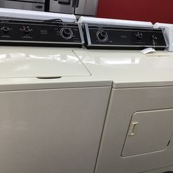 Whirlpool Washer And Dryer Set. 1 year Warranty 
