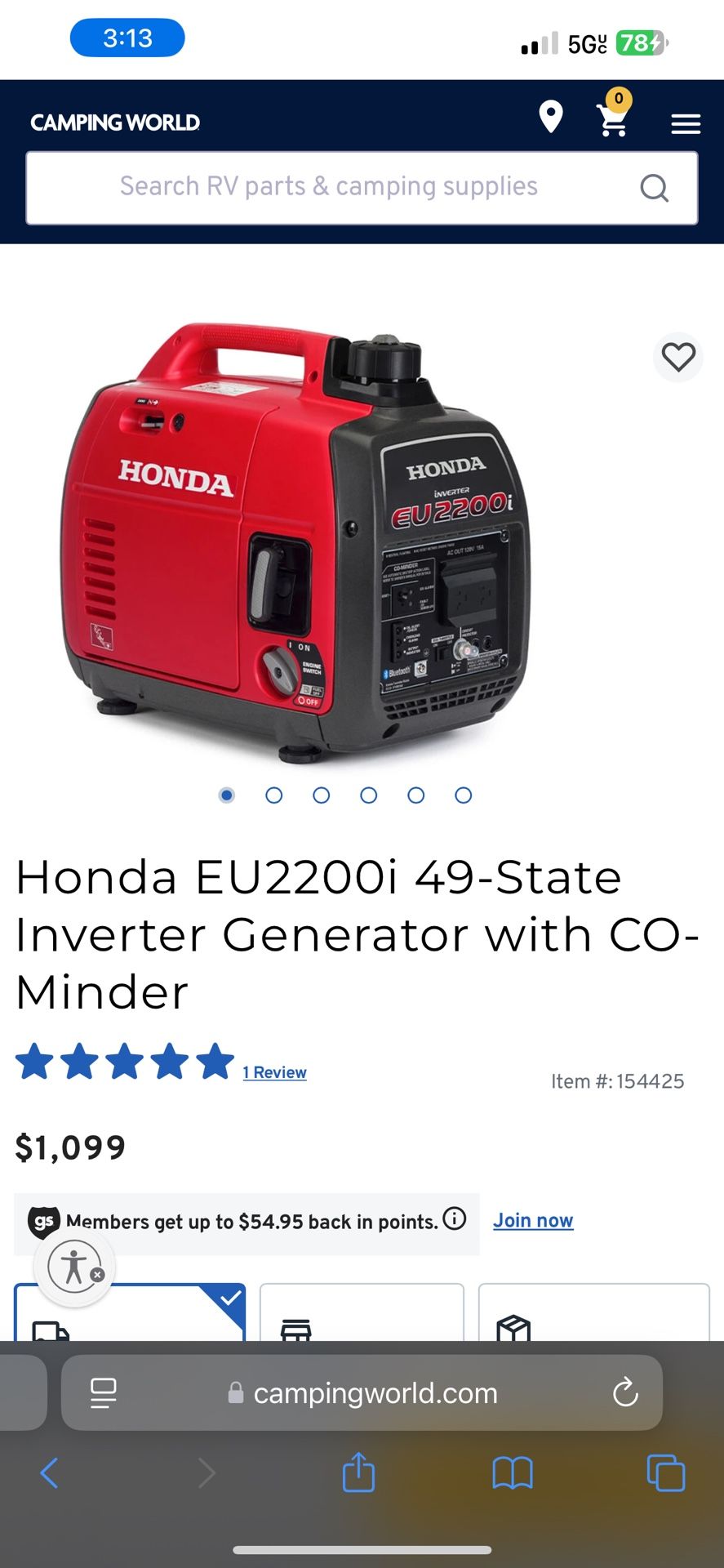 Honda Generator 