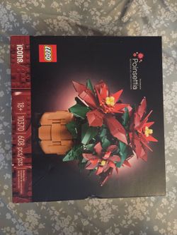 LEGO Icons Poinsettia Botanical Collection 10370