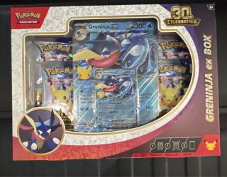 Pokémon Greninja ex Box 30th Celebration