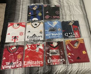 Brand new Soccer Jersey Sets. Top And Bottom.