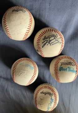 Signed Baseballs 