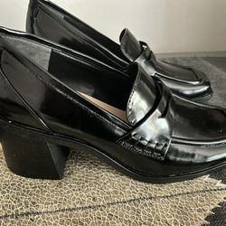 New! Alfani Women’s Slip On Penny Loafers. Black,  Size 7.5.
