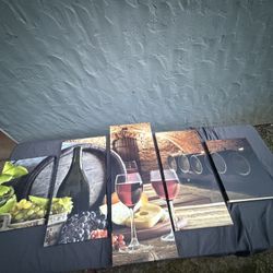 Wine Wall Canvas Decor 