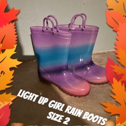 Light Up Rain boot