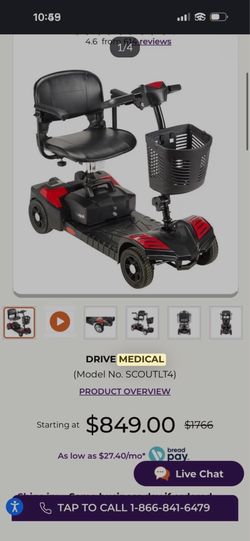 Mobility scooter