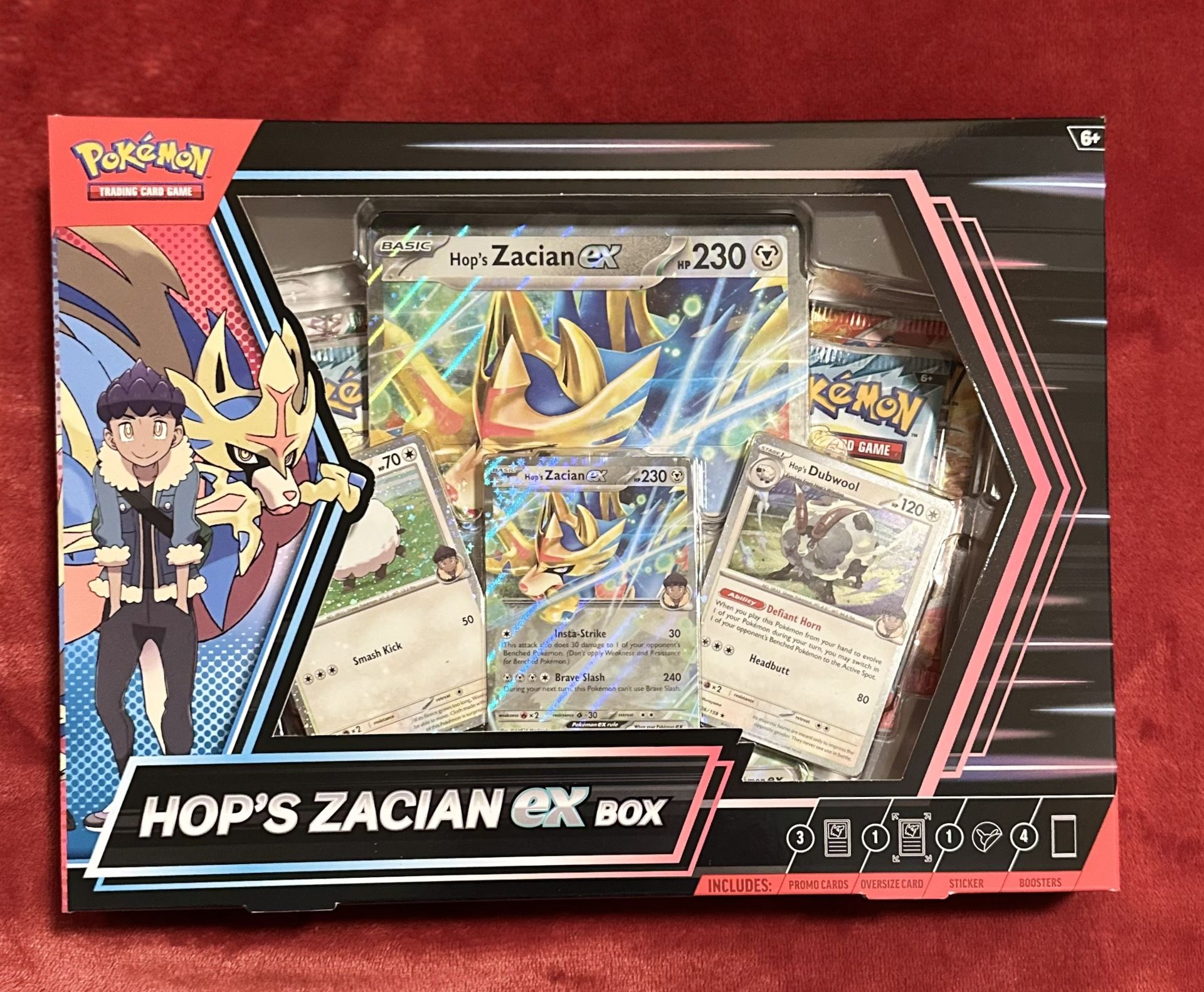 Pokemon Hop’s Zack an ex Box