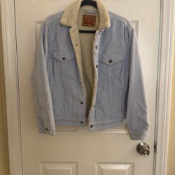 Levi's Jacket Women's Baby Blue Small 