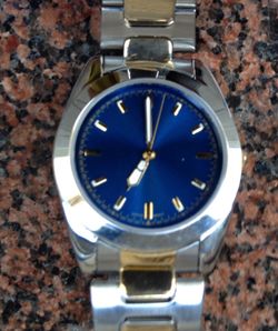 MEN'S DESIGNER QUARTZ DRESS WATCH