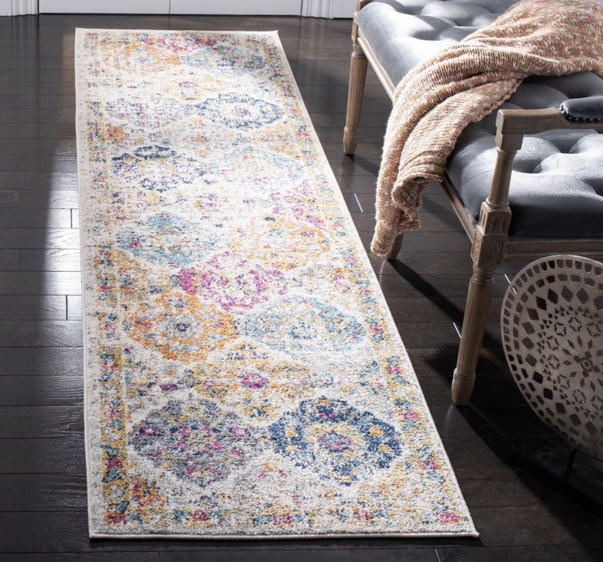 Brand New - Bohemian Multi-Colored Runner/Rug