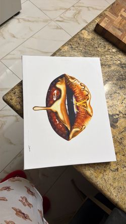 Lips Canvas pop  Wall Art