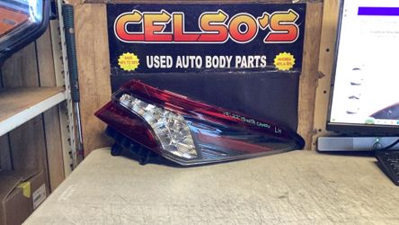 21 23 Toyota Camry LH Tail Light FULL LED OEM. Black