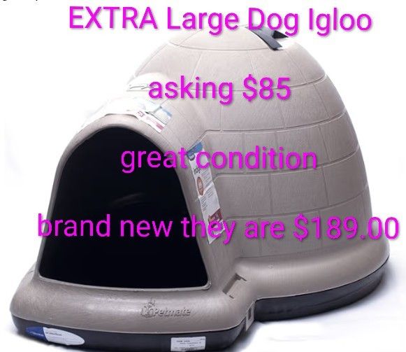 xl Dog Igloo