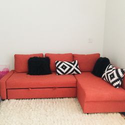 FRIHETEN Sleeper sectional,3 seat w/storage, Skiftebo 