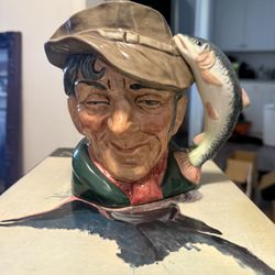 Royal Doulton “The Poacher” Character Jug D6429 – 1954 – Large – Excellent 