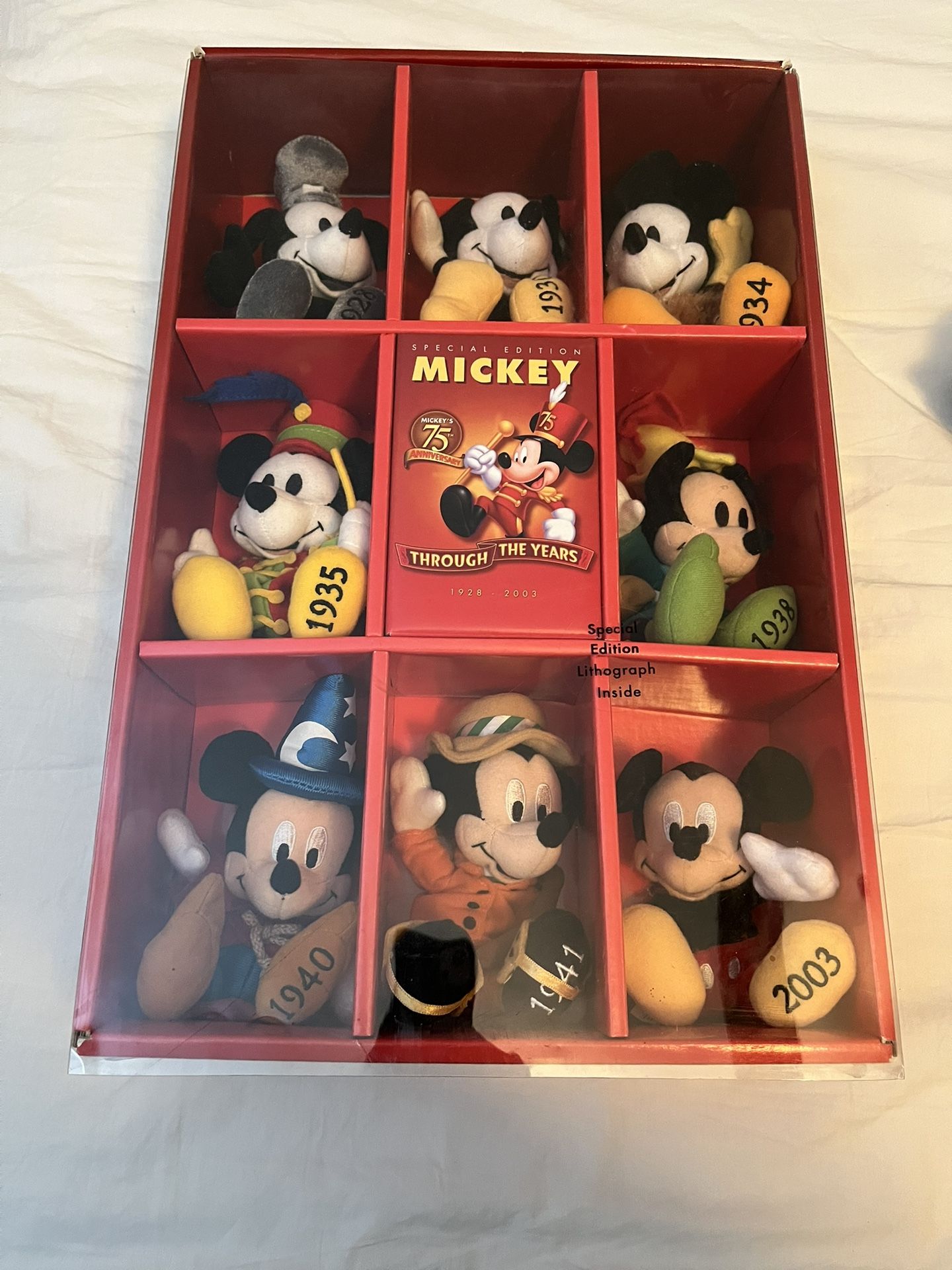 Disney Mickey Mouse Through The Years Special edition 75th Anniversary