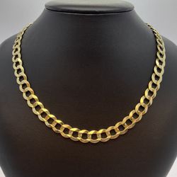 Gold Cuban Chain 14K Used 