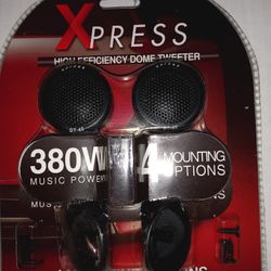 Xpress Audio Dome Tweeters 380 Watts New