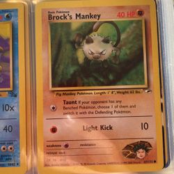 Brock’s Mankey 67/132 Challenge Set