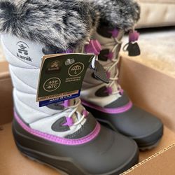Kamik Snowgypsy 4 Gray Snow Boots Size Toddler 12