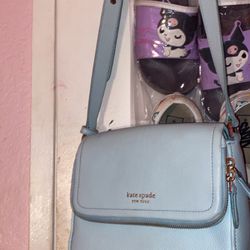 kate spade turquoise purse 