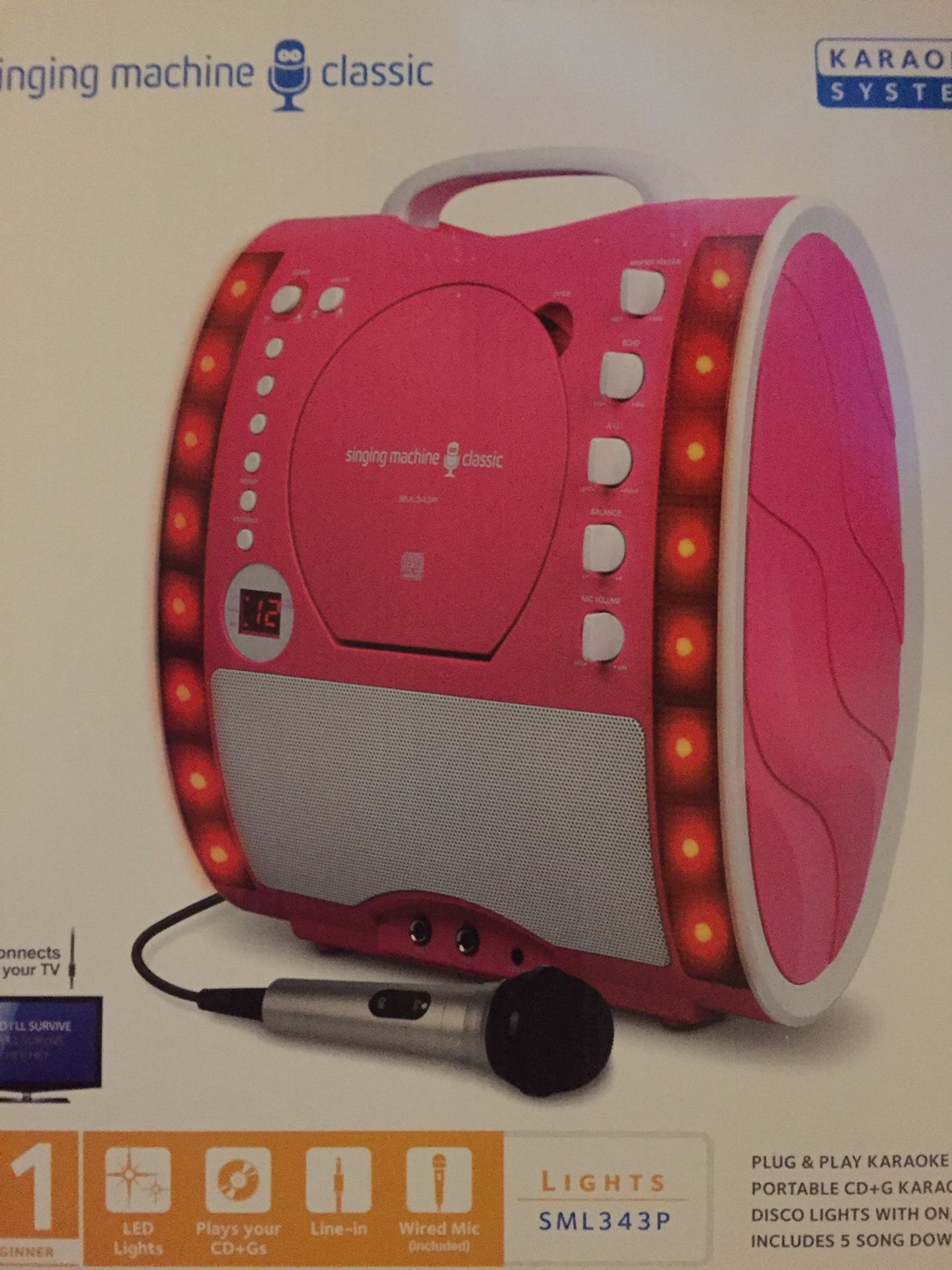 Singing machines Karaoke machine