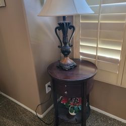 Table With Lamp