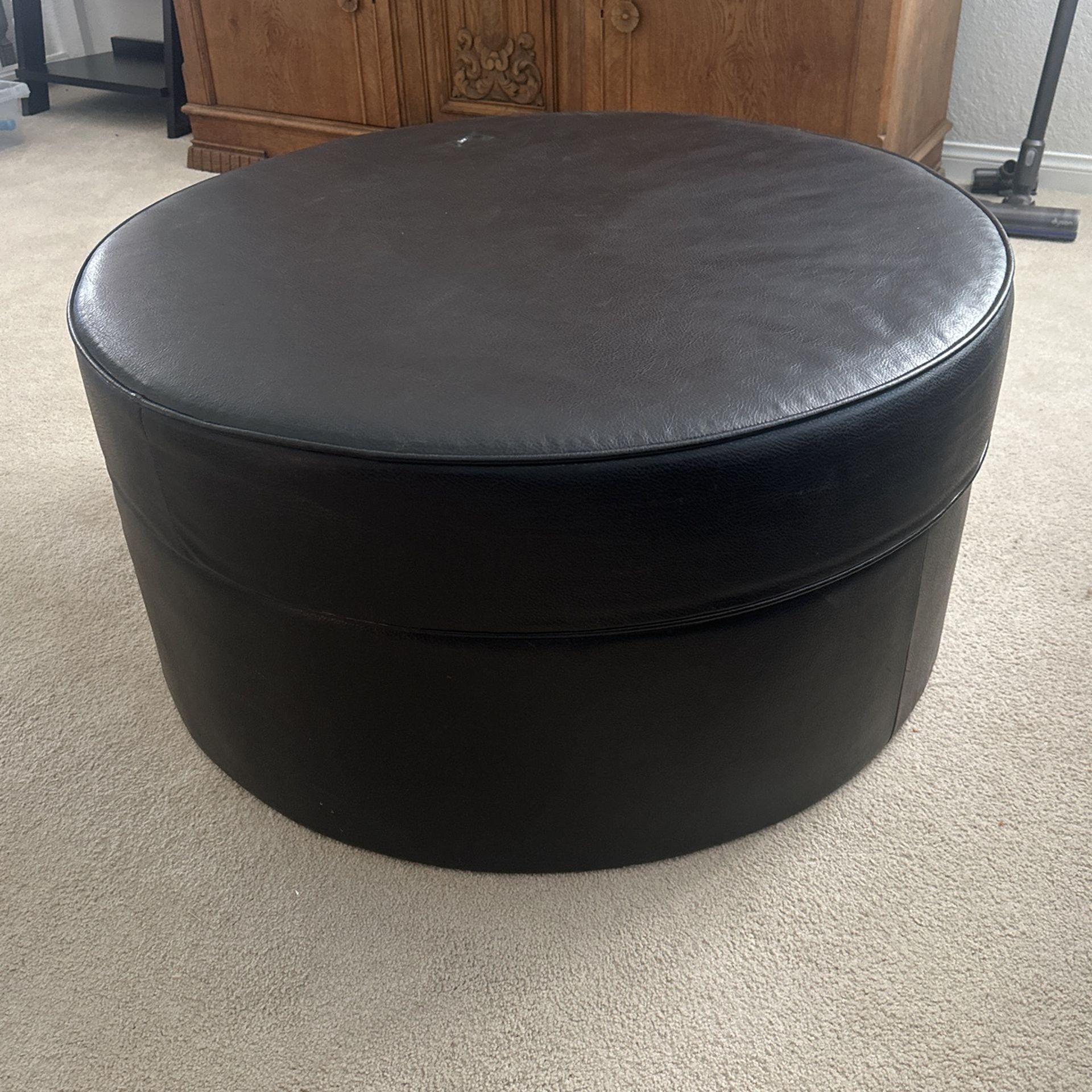 Large Storage Ottoman