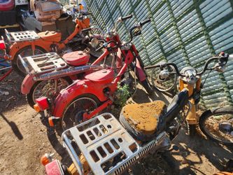 Vintage Honda trail bikes CT 90 110