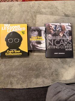 Curb your enthusiasm and Seinfeld book set