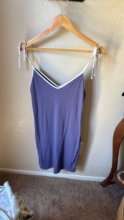 Purple Tie Dress