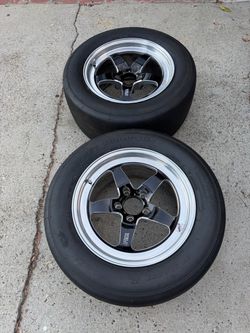 2-S71 17X10 with new ET StreetR tires 305/45R17