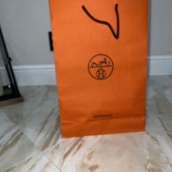 Hermes Paper Shopping Bag