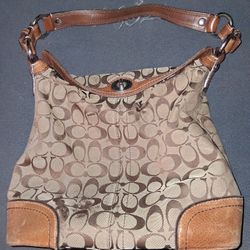 Woman's Mini Backpack Coach Purse 