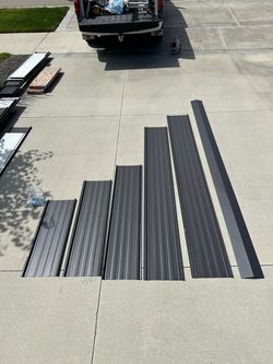 New metal roofing material