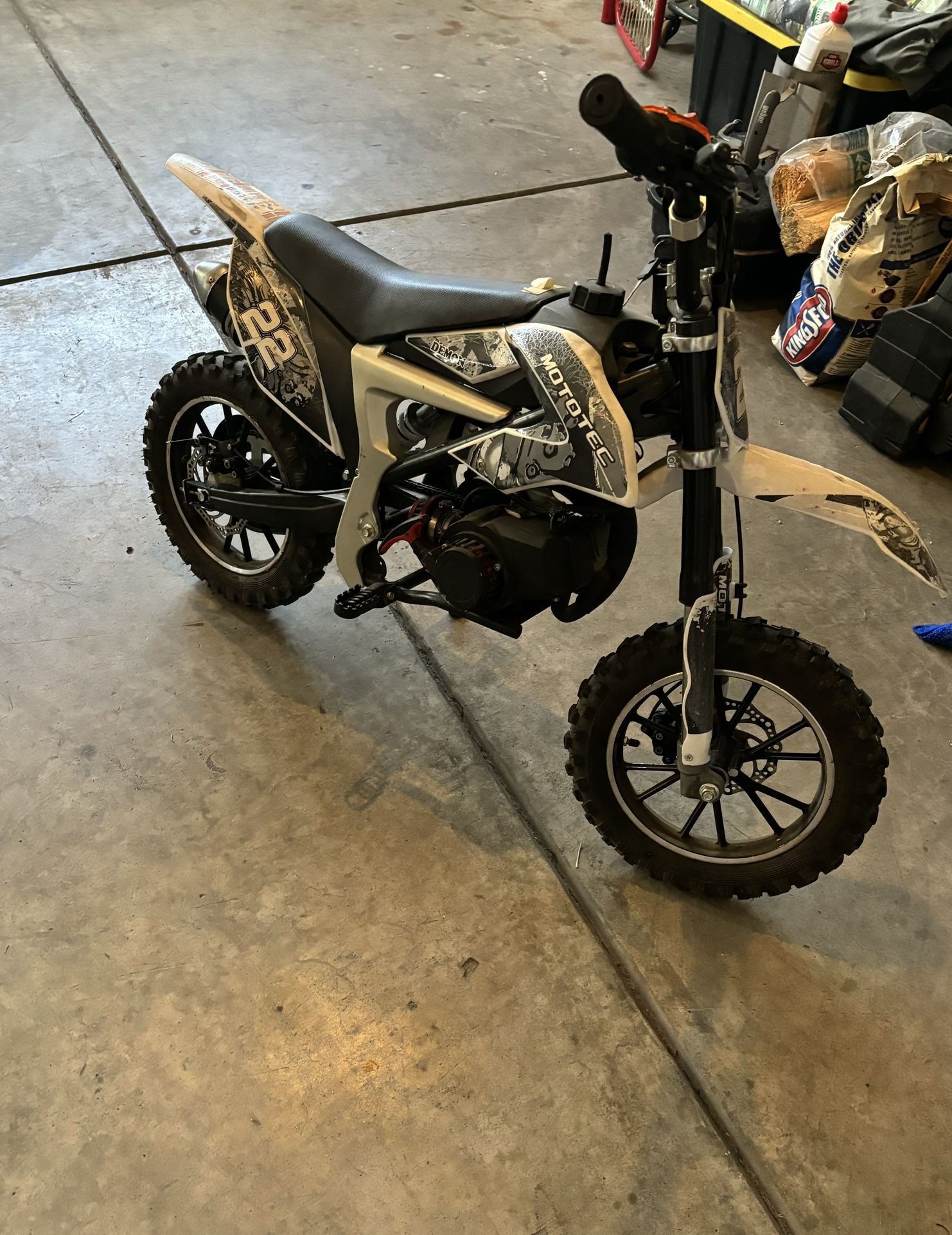 Moto Tec 50cc Demon Gas Dirt Bike