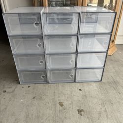 Shoe Storage Organizer Boxes 