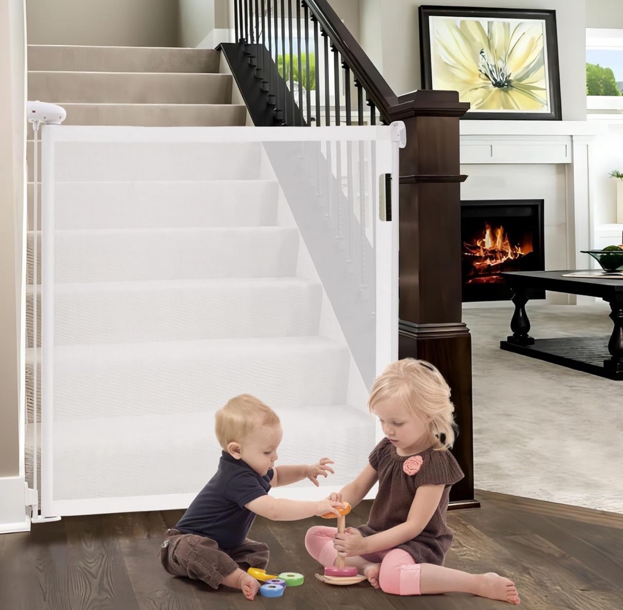 Retractable Baby Gate