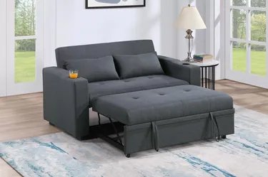 Brand New Dark Grey Adjustable Sofa Sleeper