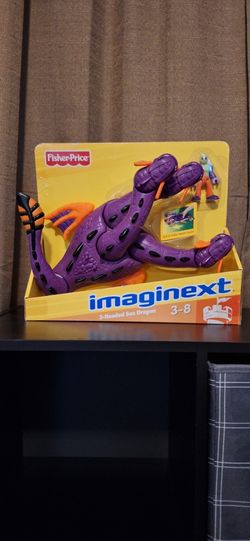 Fisher-Price Imaginext 3-Headed Sea Dragon (New in Box)