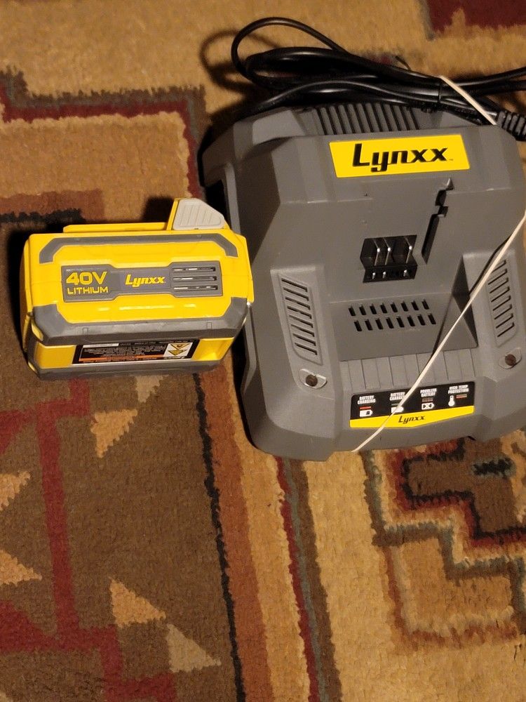 Lynxx 40v battery interchangeable sale