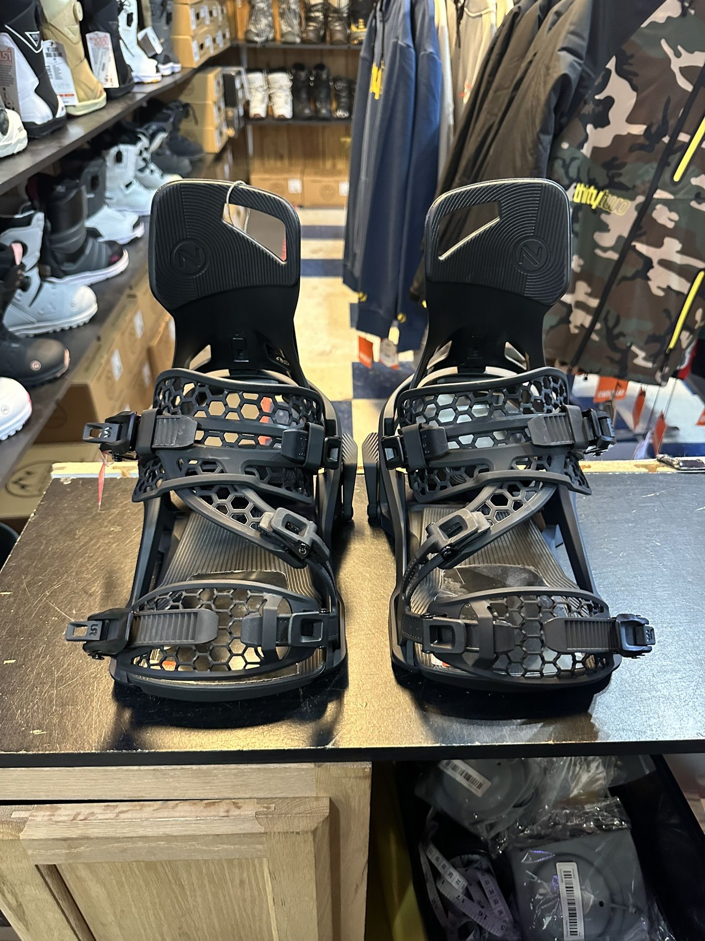 New Nidecker Supermatic Step In Snowboard Bindings