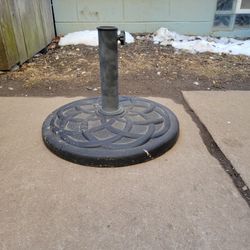 2"  UMBRELLA  BASE 