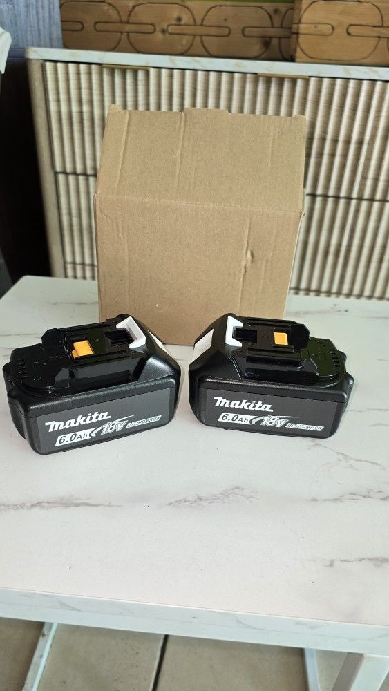 POWER TOOL BATTERY PACK BATTERY 18V 6.0Ah Lithium-ion Rechargeable With LED Level Indicator.
NEW.
PICK UP AVAILABLE.