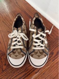 Coach Barrett Signature C canvas sneakers Sz 5.5