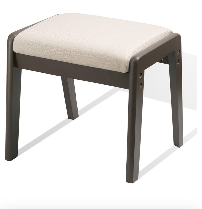 Houchics 17” Vanity Chair With Padded Seat