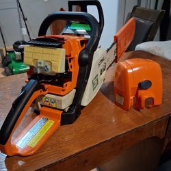 Stihl MS 290 20" Bar... Push Mower... Wheelbarrow...buy All For 450 Obo