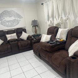 Sofa , Leather Recliners