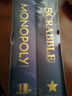 Monopoly & Scrabble Indigo Edition