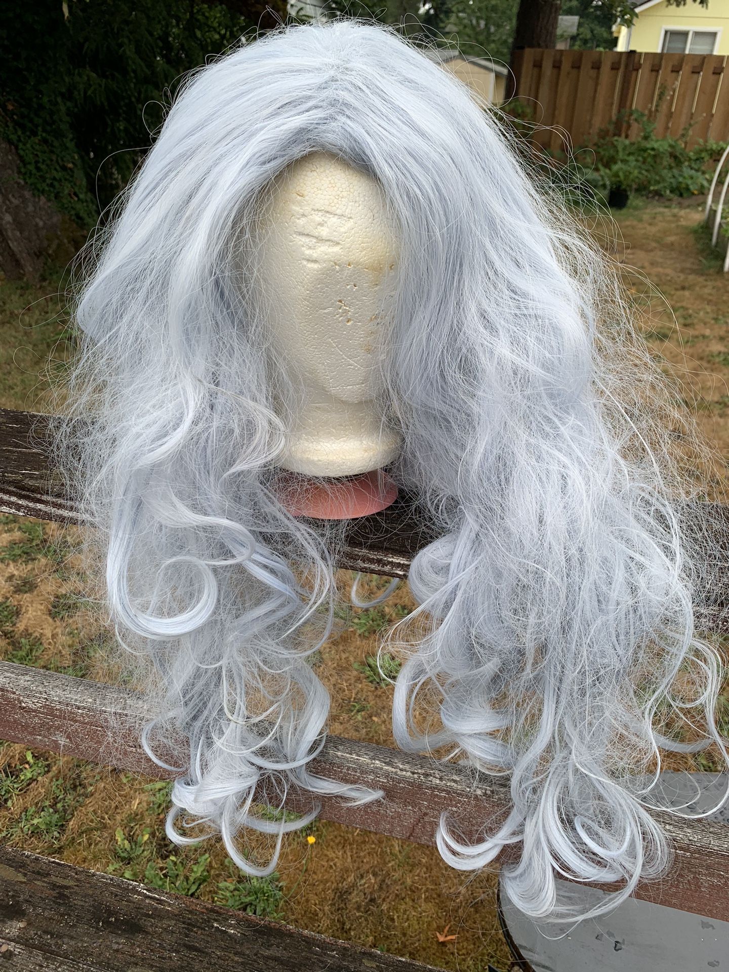 Fashion Medium-length Full Curly Wigs Cosplay Costume Anime Party Hair Wavy Wig